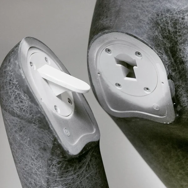 Schaufensterpuppen^DecoWoerner Premium Damen Schaufensterpuppe, Rechter Arm Angewinkelt, Anthrazit Grau