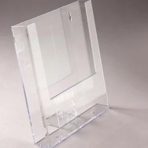 Warenpräsentation^DecoWoerner Prospekthalter Flexi DIN A4 transparent