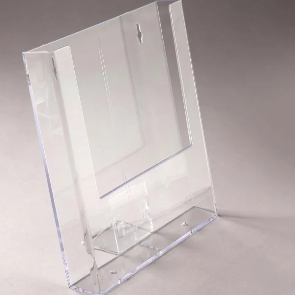 Warenpräsentation^DecoWoerner Prospekthalter Flexi DIN A4 transparent
