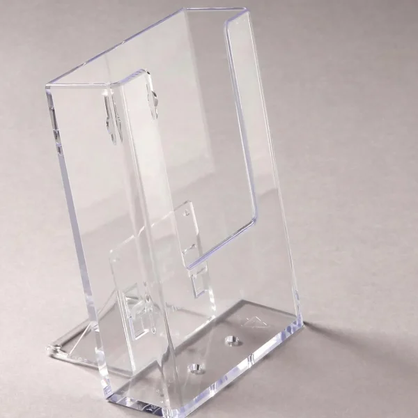 Warenpräsentation^DecoWoerner Prospekthalter Flexi DIN A6 transparent