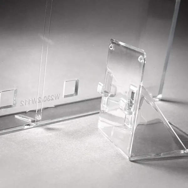 Warenpräsentation^DecoWoerner Prospekthalter Flexi DIN A4 transparent