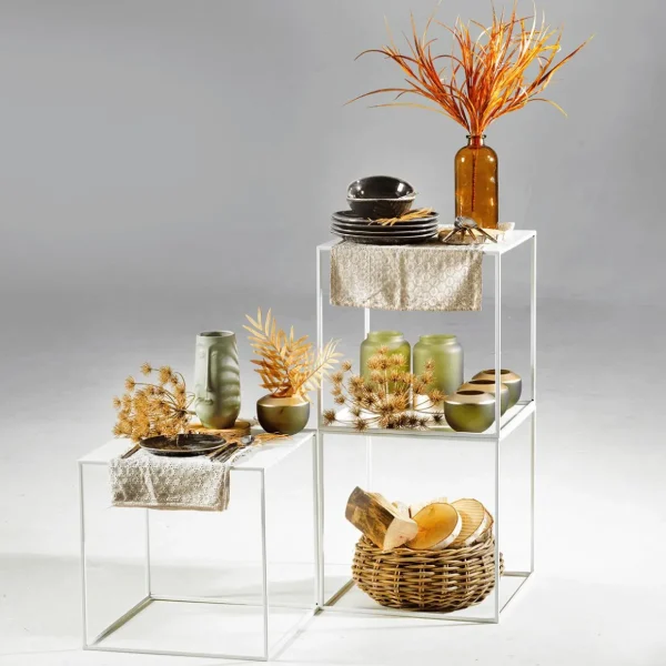 Pflanzengefäße & Dekorationshilfen^DecoWoerner Rattan-Pflanzkorb-Set Rund, 3-teilig, Ø25cm X 12cm, Ø36cm X 14cm, Ø45cm X 22cm braun
