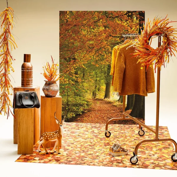 Dekotiere | Herbstdeko^DecoWoerner Rehbock-Dekofigur Deko-Tier Mit Geweih 27 X 18 X 56 Cm braun