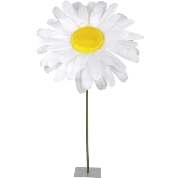 Frühlingsdeko | Kunstblumen^DecoWoerner Riesen Gänseblümchen 170 Cm weiß