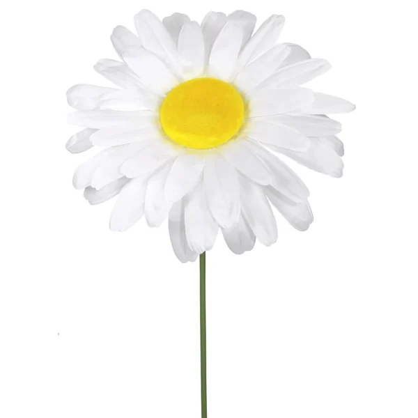 Frühlingsdeko | Kunstblumen^DecoWoerner Riesen Gänseblümchen 170 Cm weiß