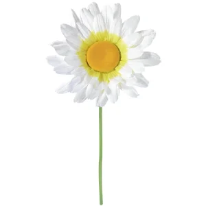 Frühlingsdeko | Kunstblumen^DecoWoerner Riesen Gänseblümchen 170 Cm weiß