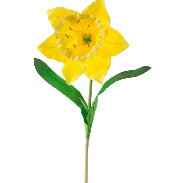 Frühlingsdeko | Kunstblumen^DecoWoerner Riesen Osterglocke, 100 Cm gelb