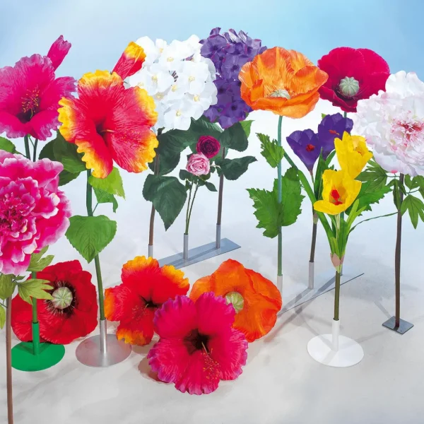 Frühlingsdeko | Kunstblumen^DecoWoerner Riesen Pfingstrose 128 Cm rosa