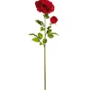 Themen-Deko | Kunstblumen^DecoWoerner Riesen Rose Mit Knospe, 120 Cm rot