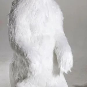 Dekotiere | Winterdeko^DecoWoerner Riesengroßer Plüsch-Eisbär, 185 Cm Hoch weiß