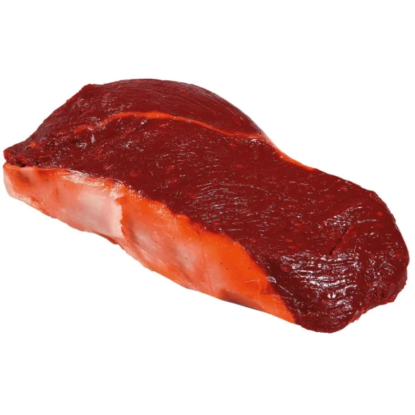 Fleisch & Wurst^DecoWoerner Rindfleisch Roh Lebensmittel-Attrappe 26 Cm rot