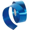 Geschenkband^DecoWoerner Ringelband, 50 Mm, 100 M, blau