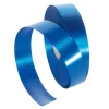 Geschenkband^DecoWoerner Ringelband, 31 Mm, 100 M, blau