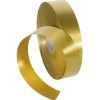 Geschenkband^DecoWoerner Ringelband, 31 Mm, 100 M, gold