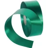 Geschenkband^DecoWoerner Ringelband, 50 Mm, 100 M, grün
