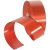 Geschenkband^DecoWoerner Ringelband, 50 Mm, 100 M, rot