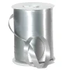 Geschenkband^DecoWoerner Ringelband, 10 Mm, 250 M, silber