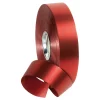 Geschenkband^DecoWoerner Ringelband Matt, 31 Mm, 100 M, rot