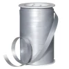 Geschenkband^DecoWoerner Ringelband Matt, 10 Mm, 100 M, silber