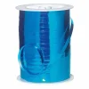 Geschenkband^DecoWoerner Ringelband Metallic, 5 Mm, 250 M, Hell blau