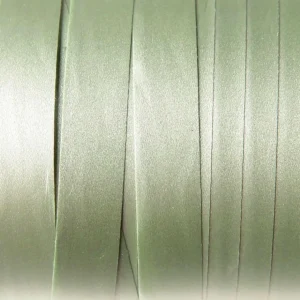 Geschenkband^DecoWoerner Ringelband Pastell, 10 Mm, 150 M, Salbei grün