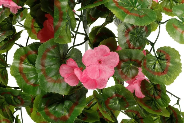 Blumensträuße & Blumenkränze^DecoWoerner Kunst-Geranie, Hängend, 45 Cm rosa