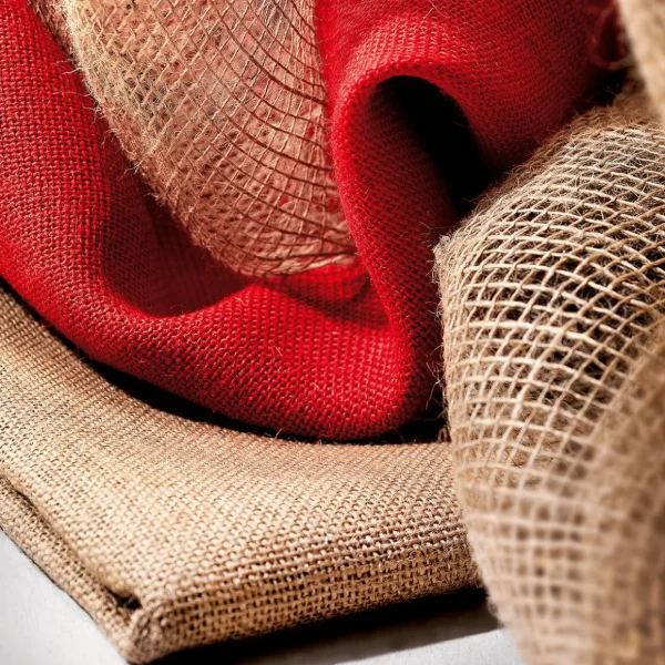 Stoffe^DecoWoerner Rupfen Jute, 160 Cm Breit, Natur braun
