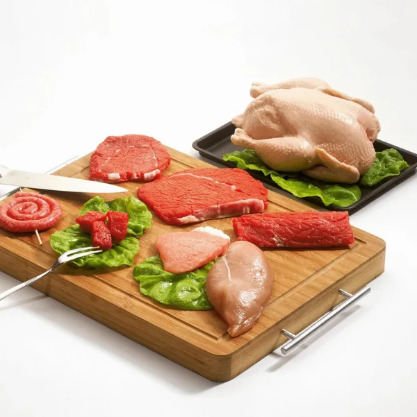 Gemüse & Kräuter^DecoWoerner Salatblätter Lebensmittel-Attrappe, Pack à 5 Stück grün