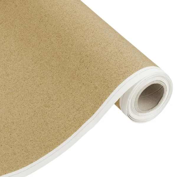 Stoffe | Sommerdeko^DecoWoerner Sandstoff Mit Sandimitat, 135 Cm Breit, 10 M braun