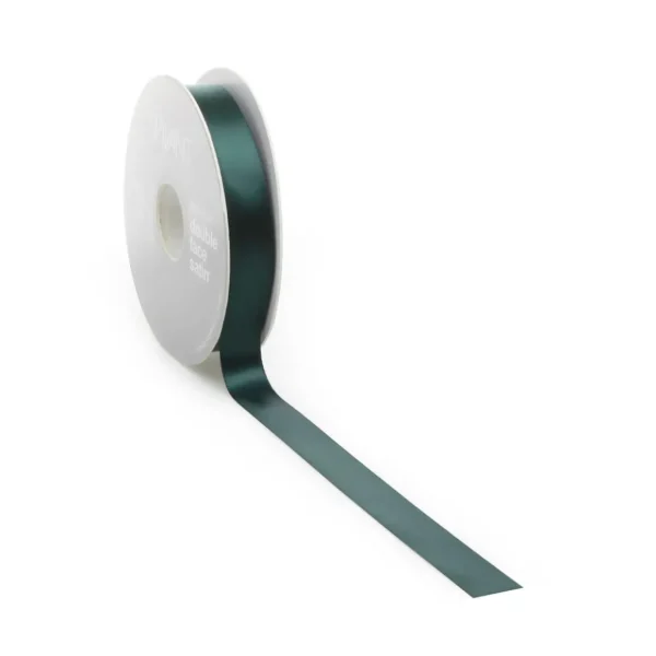 Geschenkband^DecoWoerner Satinband, 25 Mm X 25m Dunkel grün