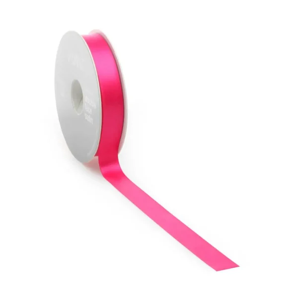 Geschenkband^DecoWoerner Satinband, 25 Mm X 25m Pink rosa