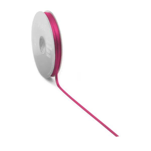 Geschenkband^DecoWoerner Satinband, 3 Mm X 50m Pink rosa