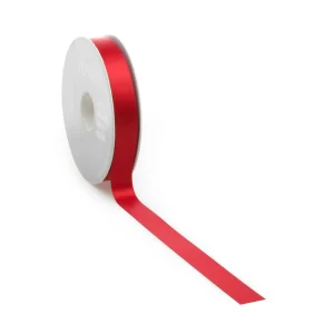 Geschenkband^DecoWoerner Satinband, 25 Mm X 25m rot