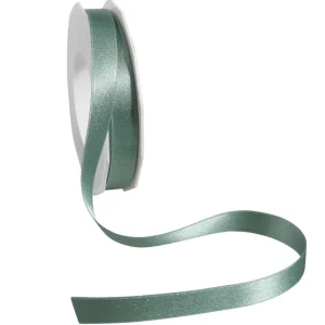 Geschenkband^DecoWoerner Satinband Glitter, 15 Mm, 20 M, Mint grün