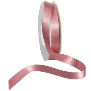 Geschenkband^DecoWoerner Satinband Glitter, 15 Mm, 20 M, rosa