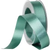 Geschenkband^DecoWoerner Satinband Glitter, 25 Mm, 20 M, Mint grün