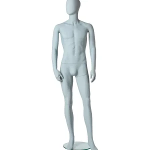 Schaufensterpuppen^DecoWoerner Schaufensterpuppe Mann Solid Grey, 39 Cm Breit Grau