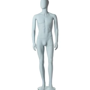 Schaufensterpuppen^DecoWoerner Schaufensterpuppe Mann Solid Grey 29 Cm Breit Grau