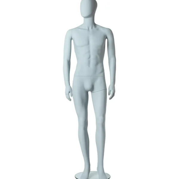 Schaufensterpuppen^DecoWoerner Schaufensterpuppe Mann Solid Grey 29 Cm Breit Grau