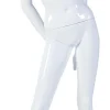 Schaufensterpuppen^DecoWoerner Schaufensterpuppe Weiblich APART Glossy, Arme Hinten weiß