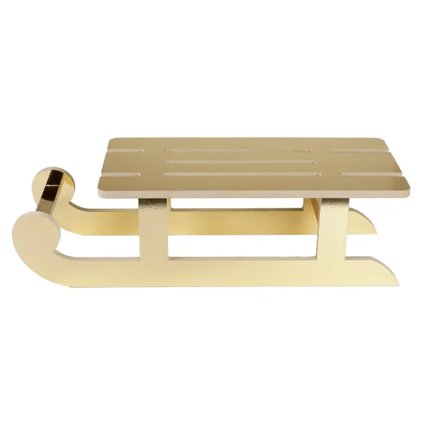 Winterdeko | Weihnachtsfiguren^DecoWoerner Schlitten gold