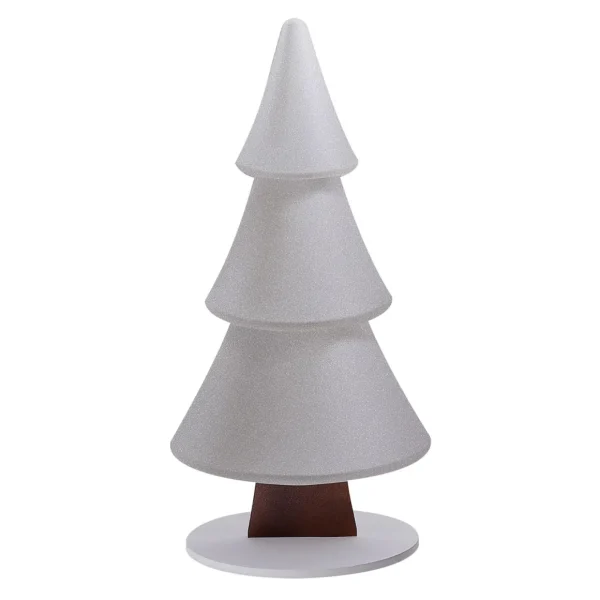 Winterdeko | Weihnachtsfiguren^DecoWoerner Schneetanne-Aufsteller Mit Glitzer 49 X 99 Cm Silber weiß
