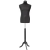 Schneiderpuppen^DecoWoerner Schneiderpuppe Männlich Auf em Dreibeinständer 148 - 178 Cm Hoch schwarz