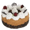 Brot & Kuchen^DecoWoerner Schokotorte Lebensmittel-Attrappe 15 Cm Ø braun