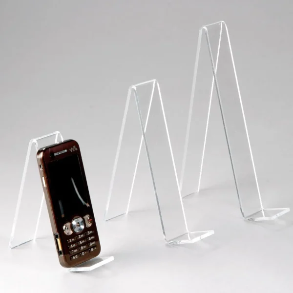 Warenpräsentation^DecoWoerner Schrägsteller, 11 Cm Hoch transparent