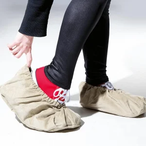 Dekorationshilfen & Werkzeug^DecoWoerner Schuh-Überzieher, Größe 43 - 47 braun