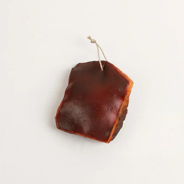 Fleisch & Wurst^DecoWoerner Schwarzgeräuchertes, Lebensmittel-Attrappe 15 Cm rot