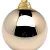Weihnachtskugeln^DecoWoerner Schwer Entflammbare Weihnachtskugel Bronze 10 Cm Ø – 6 Stück braun