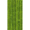 Sommerdeko | Themen-Banner^DecoWoerner Schwer Entflammbarer Stoffbanner „e Bambusstangen“ Aus Fahnenstoff 100 X 200 Cm grün