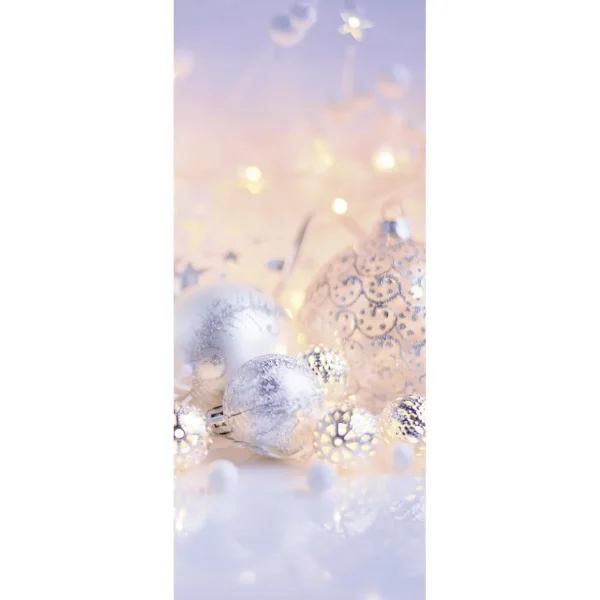 Weihnachts- & Winterbanner^DecoWoerner Schwer Entflammbarer Stoffbanner "Lichterzauber" 75 X 180 Cm